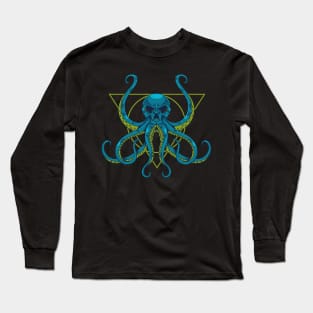 Squid Skull Long Sleeve T-Shirt